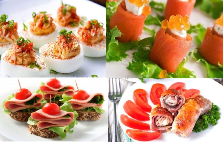Топ-5 вкуснейших закусок к праздничному столу