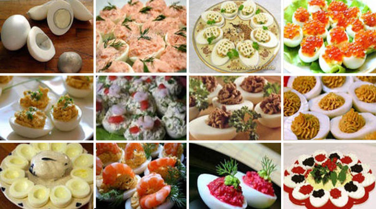 Фаршированные яйца. 26 самых изумительных вариантов начинок