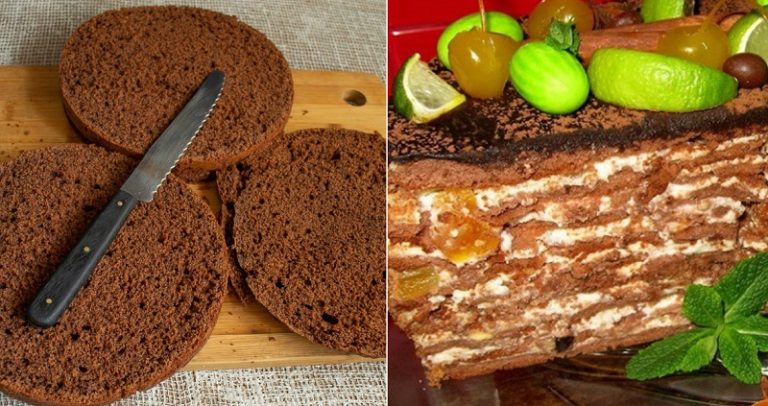 Бесподобно вкусный шоколадный медовик