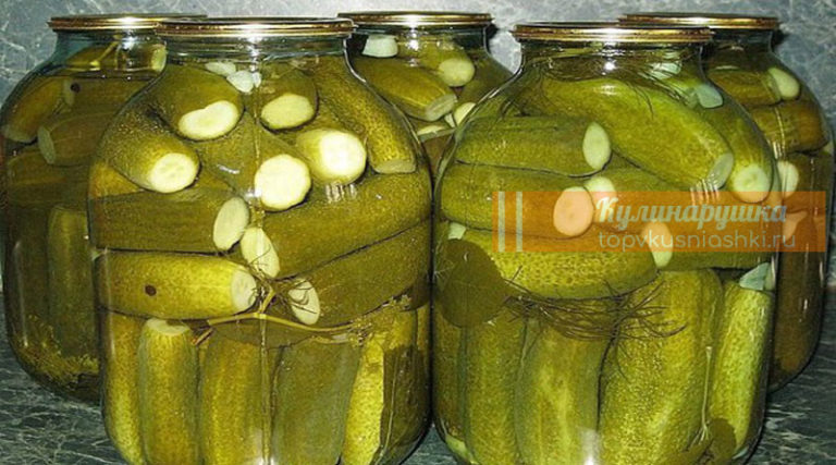 Огурцы упругие, хрустящие, пикантные