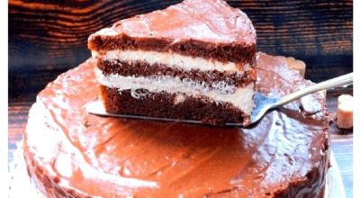Самый простой домашний шоколадный торт «Три стакана»