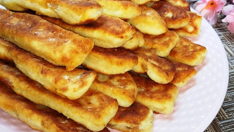 Творожные палочки с яблоками