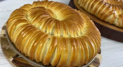 Пирог «Шерстяной рулон»