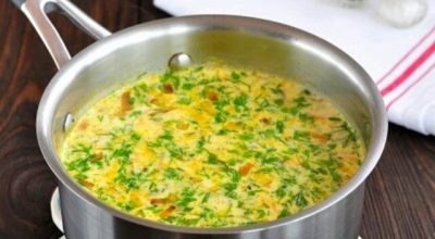 Великолепный сливочный суп с грибами и плавленным сыром