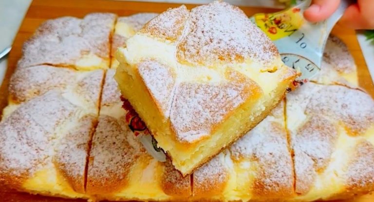 Рецепт «Золотого» пирога. Удачный вариант: гости съедают по 2 куска и просят добавки