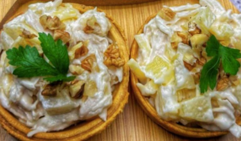 Тарталетки с настолько вкусной начинкой, что сразу готовлю две партии