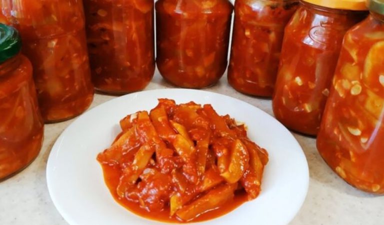 Второе лето готовлю Лечо из кабачков (без стерилизации)
