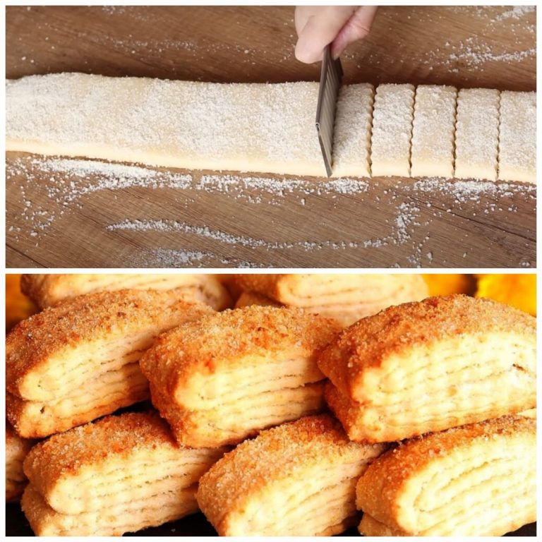 Печенье вкуснее, чем торт Наполеон: даже крем не нужен. Самый простой рецепт!!