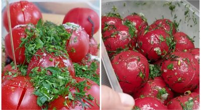 Помидоры — «Сказка». Невероятно вкусные и ароматные: не помидоры, а «конфетка»