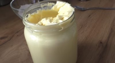 Домашний майонез одним махом. В магазине больше не покупаю: простой рецепт