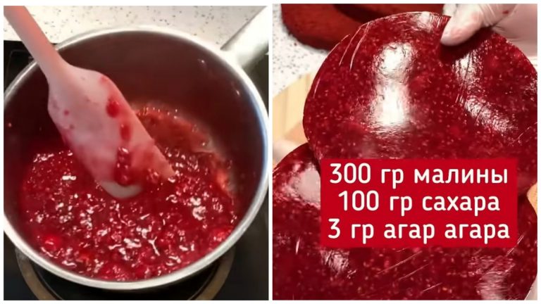 Ароматная и вкусная малиновая начинка в торт