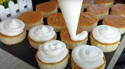 Сливочное пирожное «Нежность» — вкусный и простой рецепт