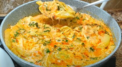 Кабачки с курицей в изумительном соусе. Сочное и вкусное блюдо для любого случая: простой рецепт