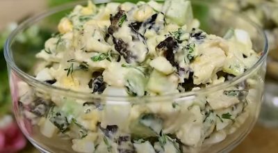 Салат «Фифа». Простой, но такой вкусный: всего 4 ингредиента в составе и 15 минут на готовку