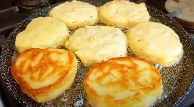 Яблочные оладьи: хрустящие снаружи, нежные внутри