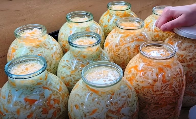 Квашеная капуста без уксуса и сахара