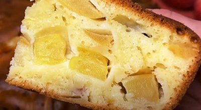 Быстрый яблочный пирог без возни
