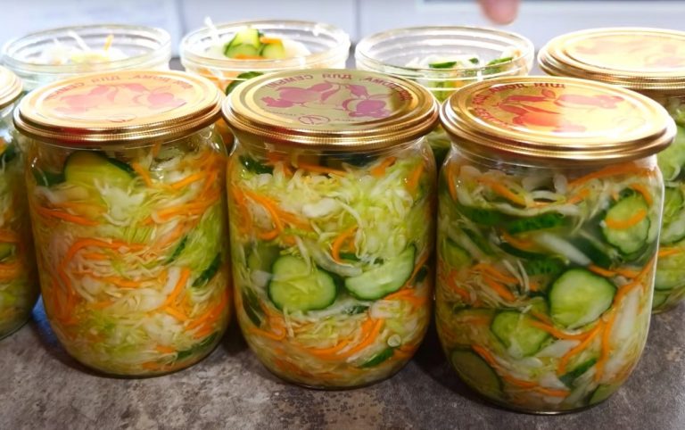 Капуста на зиму: простой и вкусный салат из самых доступных овощей