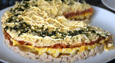 Салат «Аннушка» — лёгкий, нежный и обалденно вкусный