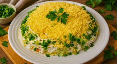 Праздничный салат. Никто из гостей не ожидал такого вкусного результата