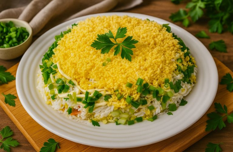 Праздничный салат. Никто из гостей не ожидал такого вкусного результата