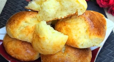 Мягкие и нежные творожные булочки за 25 минут