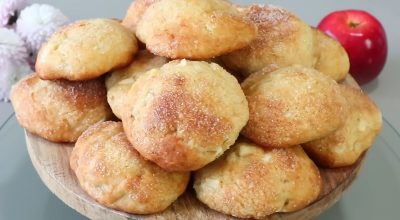 Воздушные творожно-яблочные булочки без лишних хлопот