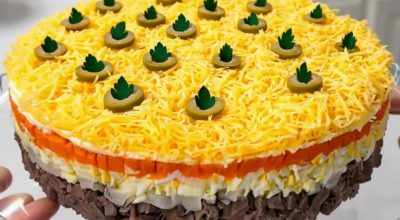 Новогодний салат «Милорд» — вкуснейшее сочетание ингредиентов