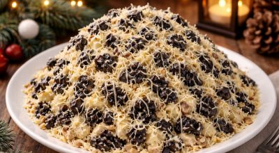 Новогодний салат «Графские развалины»