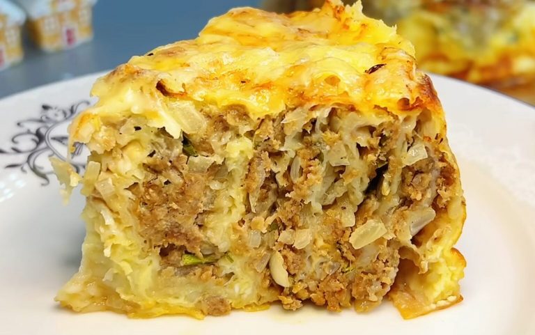 Сочный мясной пирог, который печётся сам, пока вы занимаетесь своими делами
