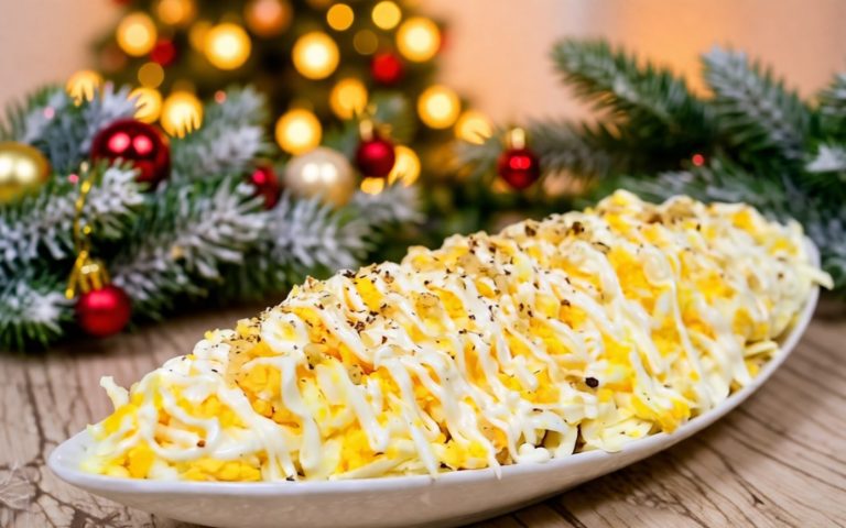 Салат на старый Новый год «Мадонна». Роскошный вкус за две минуты