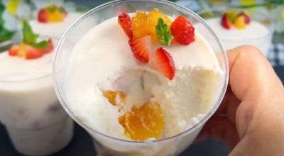 Нежный творожный десерт без выпечки