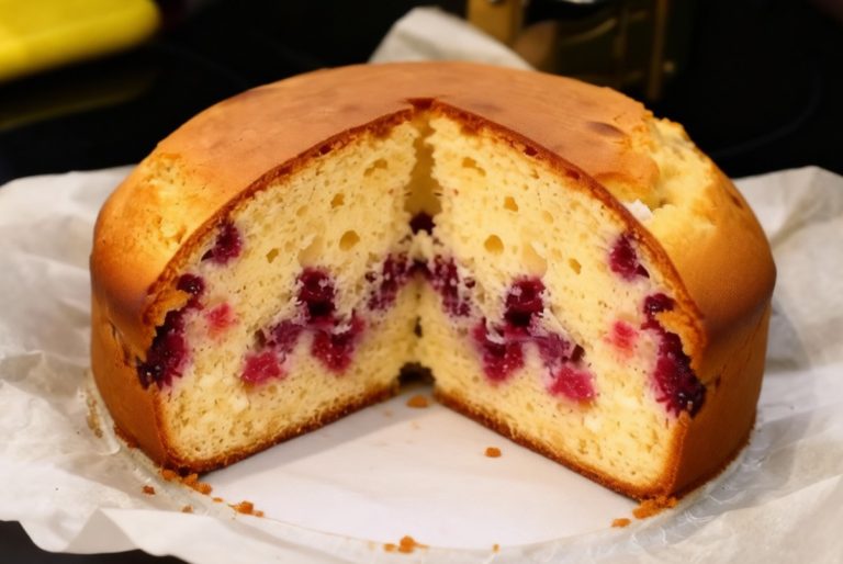 Нереально вкусный пирог с малиной. Быстрый десерт к чаю