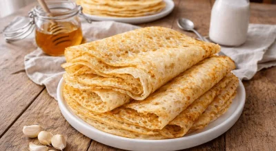 Ажурные блинчики на кефире с дырочками: мой проверенный секрет нежного теста