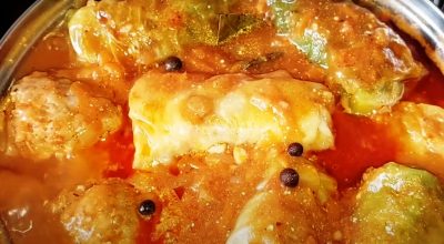 Сочные голубцы по очень вкусному рецепту. Съедаются моментально