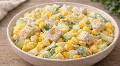 Ресторанный салат за 15 минут. Ваши гости будут выпытывать рецепт весь вечер: просто и вкусно