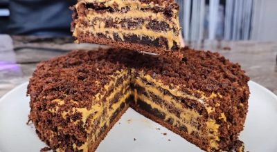 Без миксера и весов. Бюджетный торт «3 стакана». Шикарный торт, который тает во рту