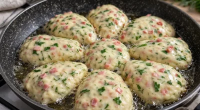 Пирожки за 10 минут без раскатки теста: идеальный завтрак или перекус из обычного кефира