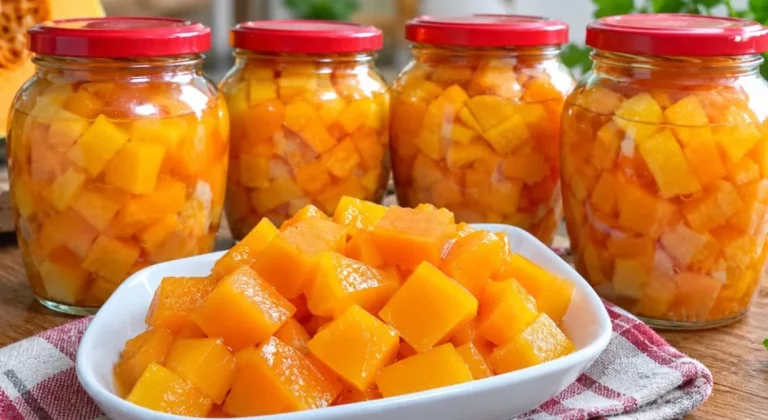 Гости не верят своим глазам! Сладкая тыква со вкусом манго — сочная, ароматная и полезная заготовка на зиму